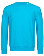 Stedman® Sweatshirt Select mit breiten Ripp-Bündchen, Black Opal S, S5620 – Hawaii Bleu