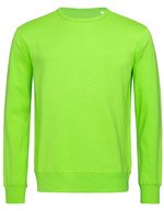 Stedman® Sweatshirt Select mit breiten Ripp-Bündchen, Black Opal S, S5620 – Kiwi Vert