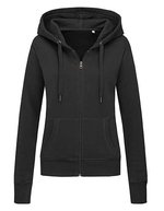Stedman® Sweatjacke Select mit Kängurutasche, Black Opal S, S5710 – Bild 2