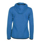 Stedman® Strickfleece Jacke mit Kapuze für Damen, Blue Melange S, S5950 – Bild 4