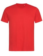 Stedman® Lux T-Shirt aus 100% Baumwolle, White XS, S7000 – Ecarlate Rouge