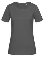 Stedman® Luxus Damen T-Shirt aus Baumwolle, White XS, S7600 – Slate Grey (Solid)