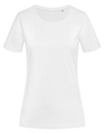 Stedman® Luxus Damen T-Shirt aus Baumwolle, White XS, S7600 – White