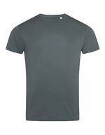 Stedman® Reflektierendes Sports-T-Shirt mit ACTIVE-DRY°, White S, S8000 – Granito Grigio