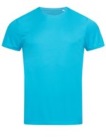 Stedman® Reflektierendes Sports-T-Shirt mit ACTIVE-DRY°, White S, S8000 – Hawaii Blu