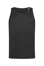 Stedman® Ärmelloses Sport-Top mit ACTIVE-DRY®-Logo, White S, S8010 – Bild 3