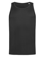 Stedman® Ärmelloses Sport-Top mit ACTIVE-DRY®-Logo, White S, S8010 – Bild 2