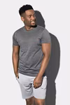 Stedman® Intense Tech T-Shirt Anthra Heather, Anthra Heather S, S8020 – Grey Heather