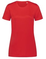 Stedman® Sport-T-Shirt mit ACTIVE-DRY®-Logo, White XS, S8100 – Cremisi Rosso