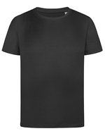 Sport-T-Shirt ACTIVE-DRY Polyester für Kinder – Black Opal