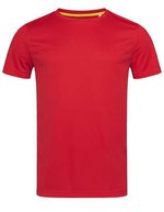 Stedman® Active 140 Crew Neck T-Shirt Mesh, White S, S8400 – Cremisi Rosso