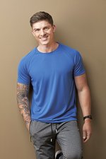 Stedman® Active 140 Raglan T-Shirt Polyester, White S, S8410 – Bild 1