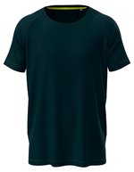 Stedman® Active 140 Raglan T-Shirt Polyester, White S, S8410 – Blu Mezzanotte