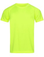Stedman® Active 140 Raglan T-Shirt Polyester, White S, S8410 – Cyber Giallo