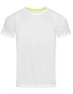 Stedman® Active 140 Raglan T-Shirt Polyester, White S, S8410 – Bianco