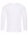 Stedman® Active 140 Langarm-Sportshirt mit Mesh, White S, S8420 – Bild 4