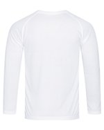 Stedman® Active 140 Langarm-Sportshirt mit Mesh, White S, S8420 – Bild 4