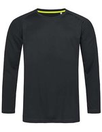 Stedman® Active 140 Langarm-Sportshirt mit Mesh, White S, S8420 – Bild 2
