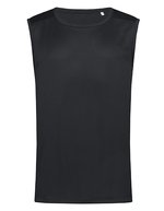 Stedman® Ärmelloses Active T-Shirt aus Mesh, White S, S8440 – Bild 2