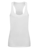 Stedman® Atmungsaktives Racerback Tank Top Damen – White