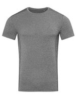 Stedman® Recyceltes Sport-T-Shirt mit elastischem Schnitt, Denim Heather S, S8850 – Grigio Melange