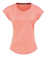 Stedman® Recycled Sport-T-Shirt mit Rundhalsausschnitt, Coral Heather S, S8930 – Bild 3