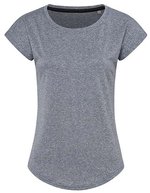 Stedman® Recycled Sport-T-Shirt mit Rundhalsausschnitt, Coral Heather S, S8930 – Denim Heather
