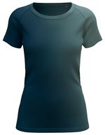 Seamless Sports-T Women – Bleu Minuit Dip