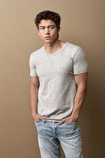 Stedman® Ben Crew Neck T-Shirt Baumwolle, White S, S9000 – Bild 1