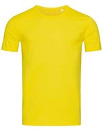 Stedman® Morgan Crew Neck T-Shirt aus Baumwolle, White S, S9020 – Daisy Yellow