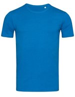 Stedman® Morgan Crew Neck T-Shirt aus Baumwolle, White S, S9020 – King Blu