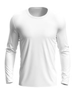 Stedman® Morgan Langarm T-Shirt aus Baumwolle, White M, S9040 – Bild 3