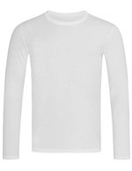 Stedman® Morgan Langarm T-Shirt aus Baumwolle, White M, S9040 – White