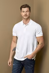 Stedman® Stedman Henry Polo made of Cotton with Slits, White S, S9050 – image 2