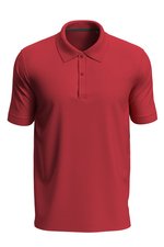 Stedman® Stedman Henry Polo aus Baumwolle mit Schlitzen, White S, S9050 – Bild 3