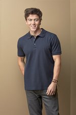 Stedman® Luxus Poloshirt aus ringgesponnener Baumwolle, Grey Heather XXL, S9060 – Bild 1