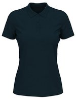 Luxus Poloshirt aus ringgesponnener Baumwolle – Blue Midnight