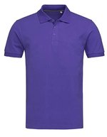 Stedman® Luxus Poloshirt aus ringgesponnener Baumwolle, Grey Heather XXL, S9060 – Profond Lilas