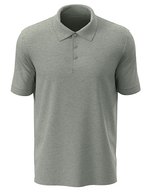 Luxus Poloshirt aus ringgesponnener Baumwolle – Grey Heather