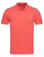 Stedman® Luxus Poloshirt aus ringgesponnener Baumwolle, Grey Heather XXL, S9060 – Salmon Pink