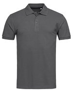 Stedman® Luxus Poloshirt aus ringgesponnener Baumwolle, Grey Heather XXL, S9060 – Ardoise Gris (Uni)
