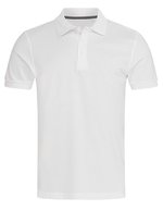 Stedman® Luxus Poloshirt aus ringgesponnener Baumwolle, Grey Heather XXL, S9060 – Blanc