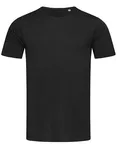Stedman® Feinste Baumwoll-T-Shirts mit gerolltem Kragen, Black Opal S, S9100 – Bild 2