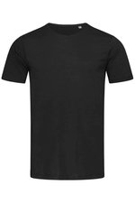 Stedman® Feinste Baumwoll-T-Shirts mit gerolltem Kragen, Black Opal S, S9100 – Bild 3