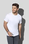 Stedman® Feinste Baumwoll-T-Shirts mit gerolltem Kragen, Black Opal S, S9100 – Crimson Red