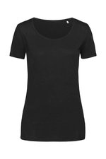 Stedman® T-Shirt aus Ringspinn-Baumwolle für Damen, Black Opal S, S9110 – Bild 3