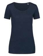 Stedman® T-Shirt aus Ringspinn-Baumwolle für Damen, Black Opal S, S9110 – Marina Blu