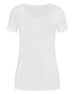 Stedman® T-Shirt aus Ringspinn-Baumwolle für Damen, Black Opal S, S9110 – Bianco