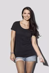 Stedman® T-Shirt aus Ringspinn-Baumwolle für Damen, Black Opal S, S9110 – Crimson Red
