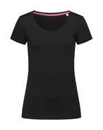 Stedman® Megan Crew Neck T-Shirt Damen Baumwolle, White XS, S9120 – Bild 3